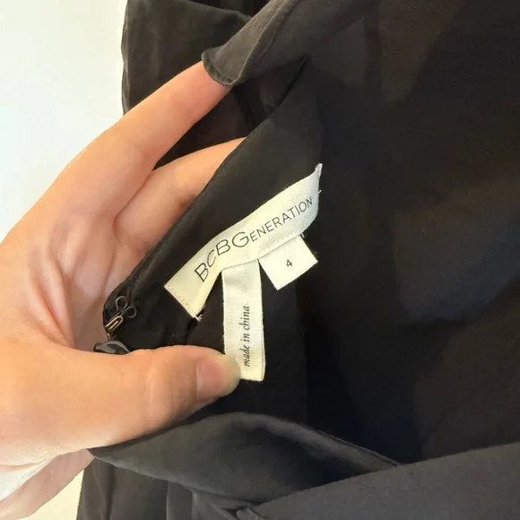BCBGeneration Chic Black One-Shoulder Dress - Picture 5 of 5